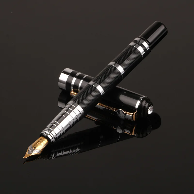 1Pcs Classic Design Student Fountain Pen Business Gift Luxury Metal Pen New F Nib Fountain Pen School Office Supplies Gift
1Pcs Classic Design Student Fountain Pen Business Gift Luxury Metal Pen New F Nib Fountain Pen School Office Supplies Gift