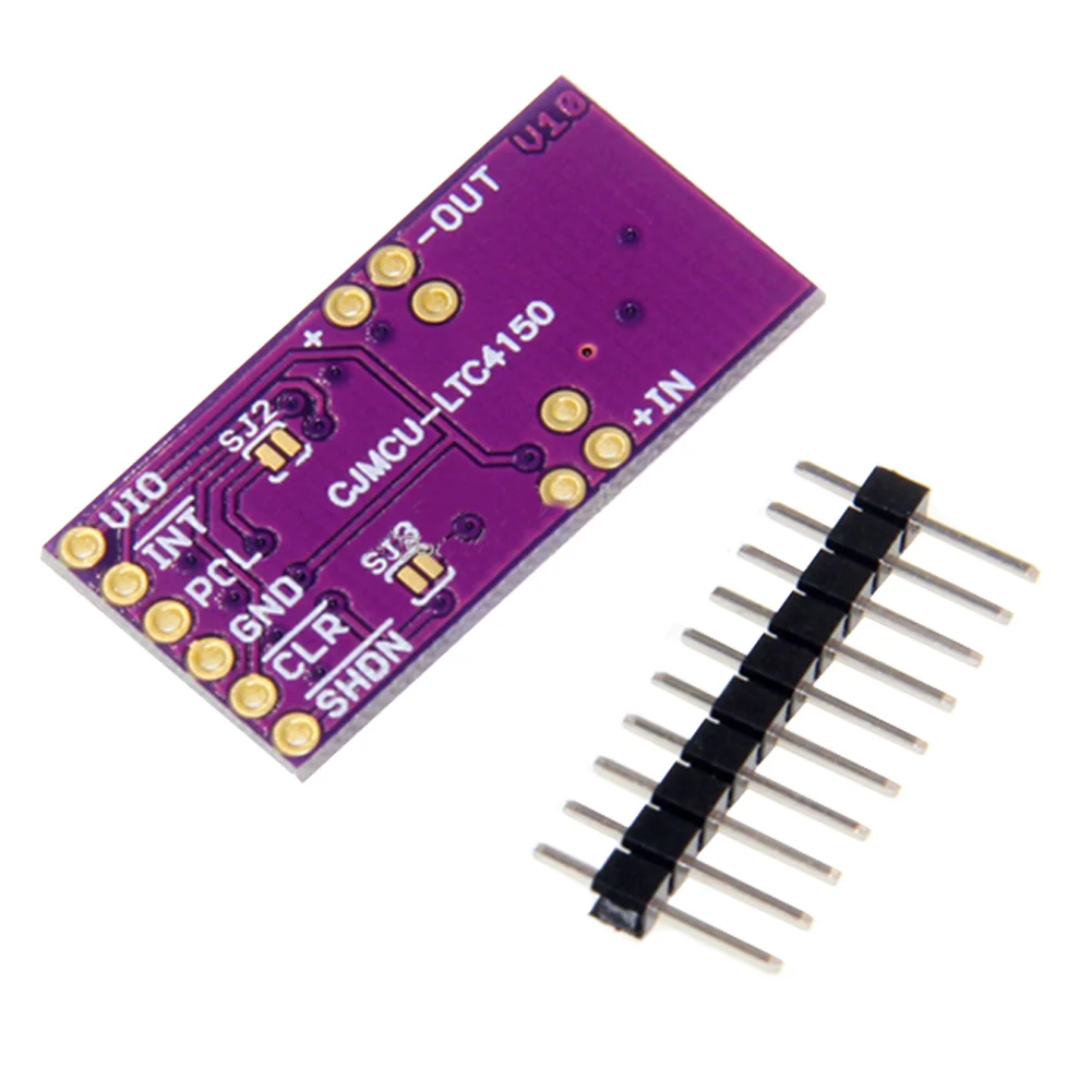 Counter Breakout LTC4150 Current Power Sensor Module Indication CJMCU-LTC4150 Battery Level Detection Module
Counter Breakout LTC4150 Current Power Sensor Module Indication CJMCU-LTC4150 Battery Level Detection Module