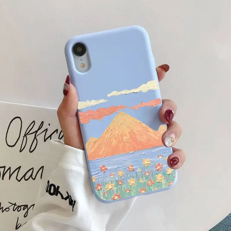 RuiCaiCa Cute Oil Painting Flowers Phone Case Soft Solid Color for iPhone 11 12 13 mini pro XS MAX 8 7 6 6S Plus X XR
RuiCaiCa Cute Oil Painting Flowers Phone Case Soft Solid Color for iPhone 11 12 13 mini pro XS MAX 8 7 6 6S Plus X XR