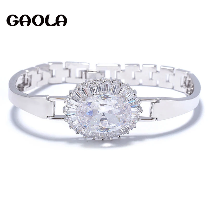 Fashion Popular Elegant White Gold Color Austria Style AAA Cubic Zirconia Beauty Bracelets Luxury Jewelry for Woman GLS0497
Fashion Popular Elegant White Gold Color Austria Style AAA Cubic Zirconia Beauty Bracelets Luxury Jewelry for Woman GLS0497