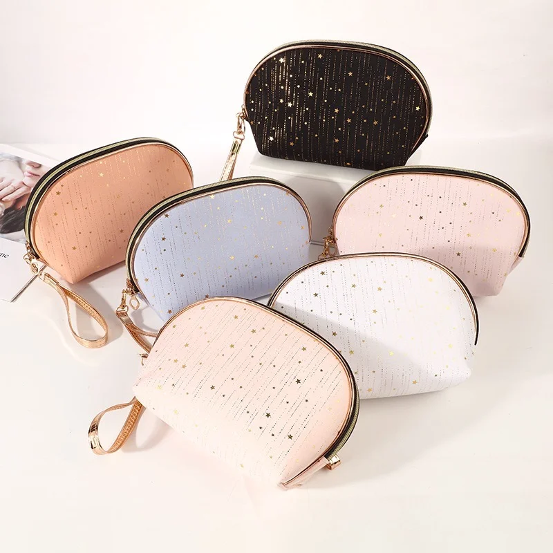 1 Pc Shell Shape Makeup Bag for Women Shining Star Travel Cosmetic Bag Large Zipper Beauty Case Travel Toiletry Bag
1 Pc Shell Shape Makeup Bag for Women Shining Star Travel Cosmetic Bag Large Zipper Beauty Case Travel Toiletry Bag