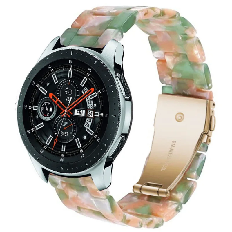 20 22mm Resin Watch Strap for samsung galaxy watch 3 41mm active 2 40mm Gear S3 band replacement for huawei GT3 GT2 GT 2 42mm
20 22mm Resin Watch Strap for samsung galaxy watch 3 41mm active 2 40mm Gear S3 band replacement for huawei GT3 GT2 GT 2 42mm