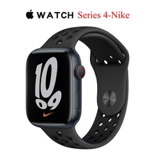 100% Original Apple Watch Series 4 Nike Black Sport Mens Smartwatch Smart Fitness Watch 44MM