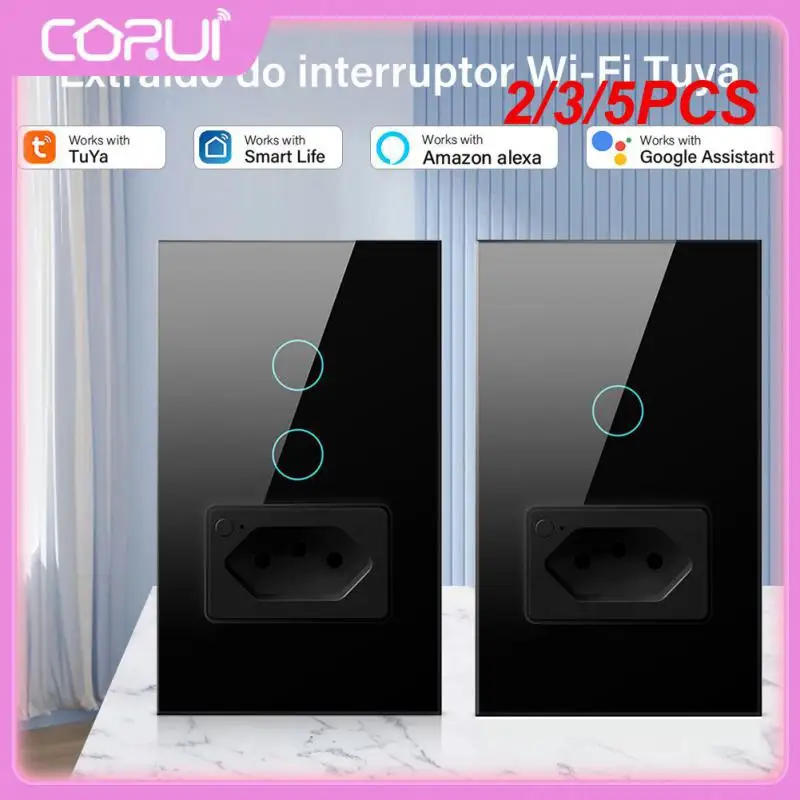 2/3/5PCS Schedule And Countdown Function Smart Socket 100v-240v 50/60hz Wifi Wall Light Switch Brazilian Regulations
2/3/5PCS Schedule And Countdown Function Smart Socket 100v-240v 50/60hz Wifi Wall Light Switch Brazilian Regulations
