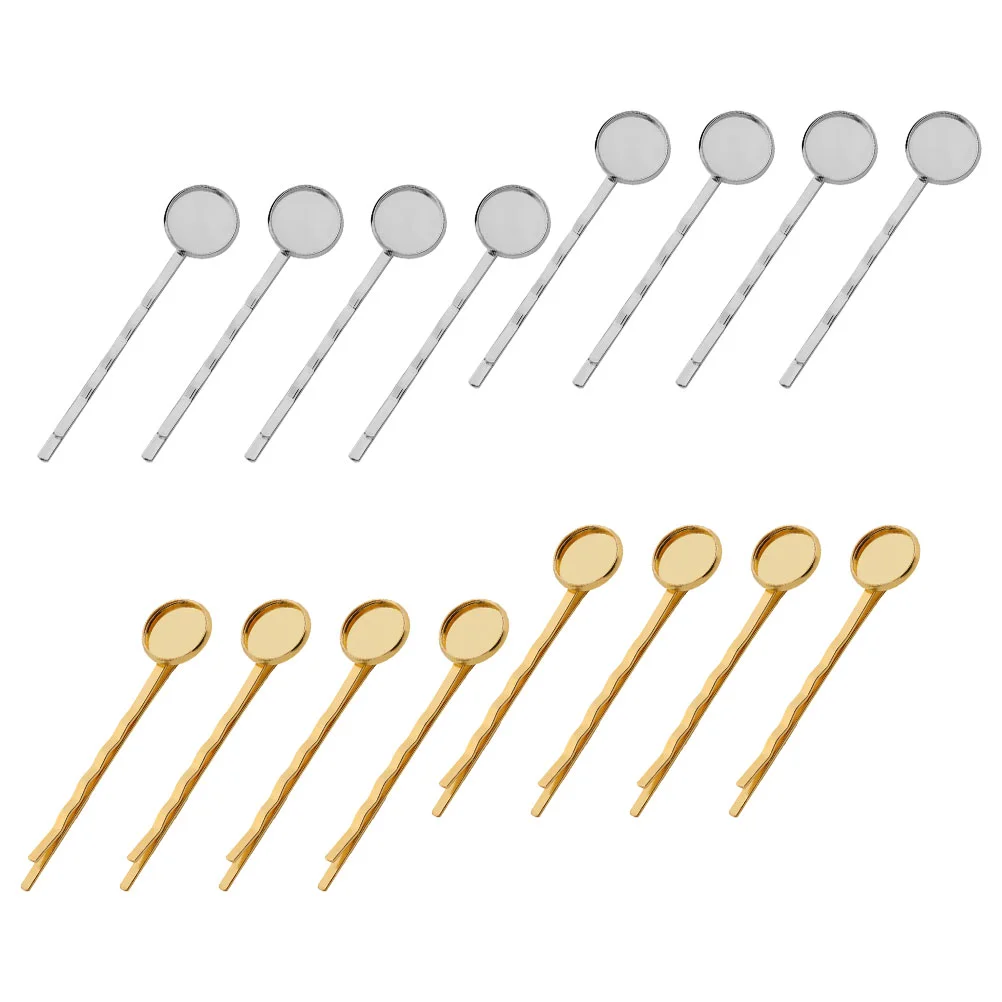 Hair Clips Clip Diy Bobby Traybezel Base Metal Pinsetting Barrette Accessories Elegant Headdress Unfinished Women Blank Bang
Hair Clips Clip Diy Bobby Traybezel Base Metal Pinsetting Barrette Accessories Elegant Headdress Unfinished Women Blank Bang
