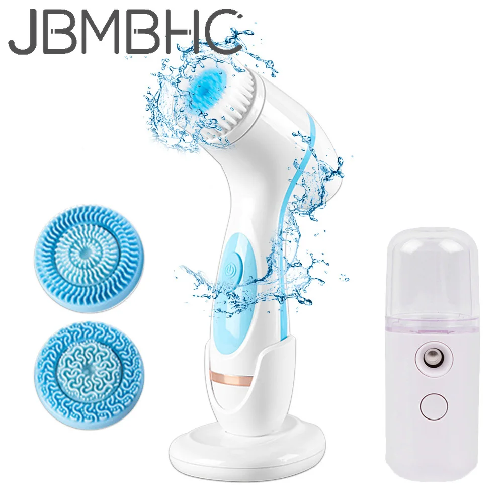 Electric Cleansing Face Brush Facial Cleansing Brushes Rotating Deep Facial Cleansing Massager Beauty Mini Nano Mist Sprayer
Electric Cleansing Face Brush Facial Cleansing Brushes Rotating Deep Facial Cleansing Massager Beauty Mini Nano Mist Sprayer