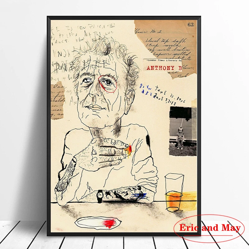 Vintage Anthony Bourdain Drinking Wine Movie TV Series Canvas Painting Poster Prints Wall Art Picture Living Home Room Decor
Vintage Anthony Bourdain Drinking Wine Movie TV Series Canvas Painting Poster Prints Wall Art Picture Living Home Room Decor