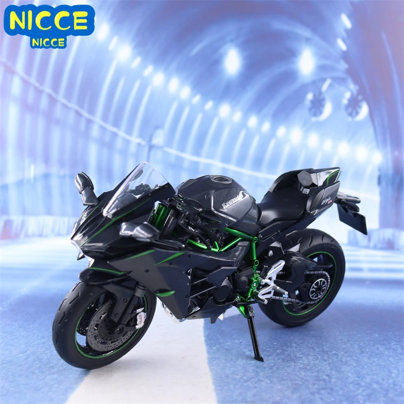 

Nicce 1:9 Kawasaki Ninja H2R Model Simulation Alloy Motorcycle Metal Diecast Sound Light for Boy Toy Gift Collection M16