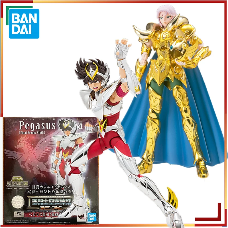 

Bandai Saint cloth myth Аниме Фигурка маска смерти экшн-фигурка Золотая Сен-му игрушки для детей Подарок Коллекционные модели украшения