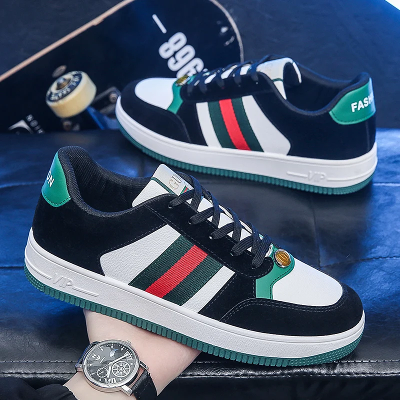 2022 Spring and Summer Leisure Men's Sports Shoes Comfortable, Breathable, Non Slip and Wear-resistant Fashion Board Shoes
2022 Spring and Summer Leisure Men's Sports Shoes Comfortable, Breathable, Non Slip and Wear-resistant Fashion Board Shoes