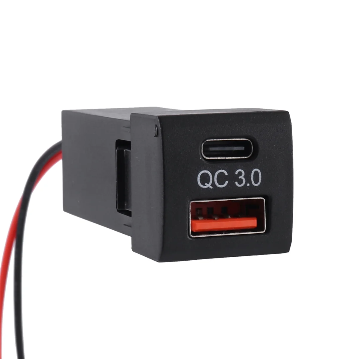 Автомобильное зарядное устройство с двумя USB разъемами PD Type-C адаптер для Toyota QC 3,0 Быстрая зарядка
Автомобильное зарядное устройство с двумя USB разъемами PD Type-C адаптер для Toyota QC 3,0 Быстрая зарядка