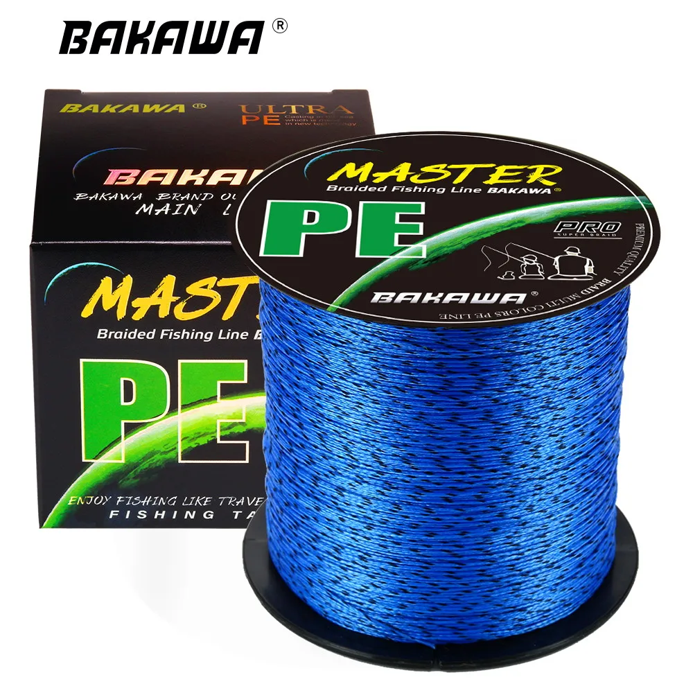 BAKAWA Fishing Line 150M 366M 666M 8 Strands Speckled Braided Fishing Line Multifilament PE Line For Japan Technology Carp Wire
BAKAWA Fishing Line 150M 366M 666M 8 Strands Speckled Braided Fishing Line Multifilament PE Line For Japan Technology Carp Wire