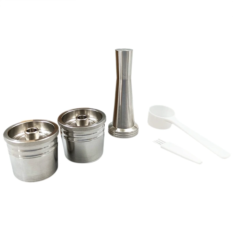 Reusable Coffee Capsule Filter Coffee Capsule Filter For Illy Coffee Machine Refillable Coffee Capsule Tamper Spoon Y5Y9 
Reusable Coffee Capsule Filter Coffee Capsule Filter For Illy Coffee Machine Refillable Coffee Capsule Tamper Spoon Y5Y9