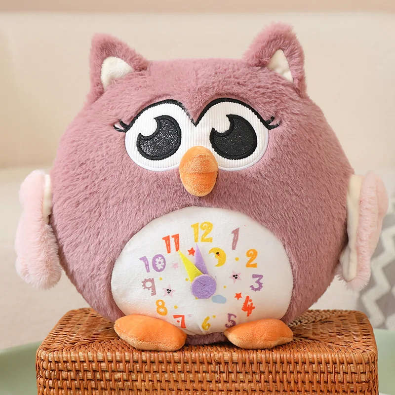 25/35CM New Clock Owl Plush Toys Stuffed Soft Animal Pillow Lovely Owl Dolls for Children Kids Birthday Gifts
25/35CM New Clock Owl Plush Toys Stuffed Soft Animal Pillow Lovely Owl Dolls for Children Kids Birthday Gifts