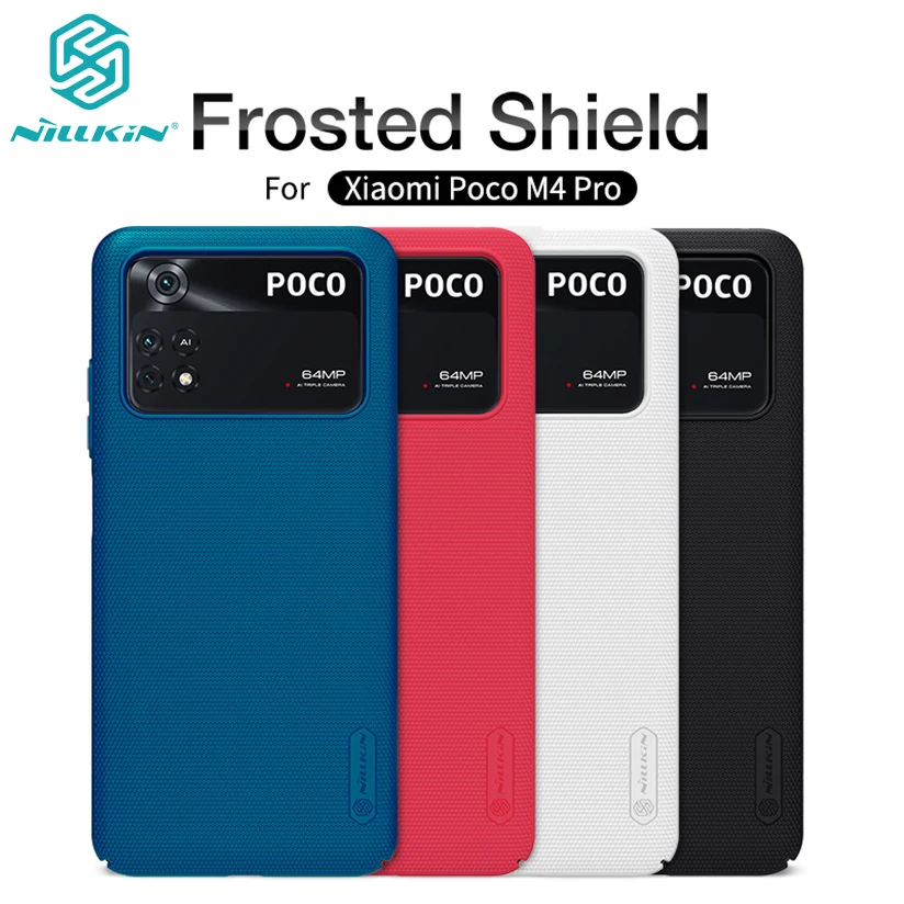 For Xiaomi Poco M4 Pro 5G 4G Case NILLKIN Frosted Shield Case Ultra-thin Hard PC Luxuly Protective Back Cover For Poco M4 Pro
For Xiaomi Poco M4 Pro 5G 4G Case NILLKIN Frosted Shield Case Ultra-thin Hard PC Luxuly Protective Back Cover For Poco M4 Pro