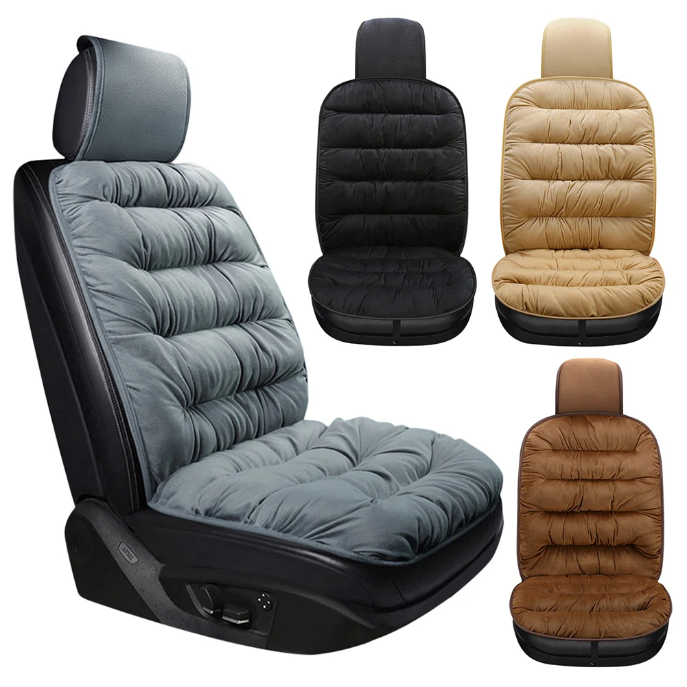 Flocking Car Seat Cover Front Car Plush Seat Cushion Comfortable Protection Mat Winter Warm Auto Chair Cover Mat Accessories
Flocking Car Seat Cover Front Car Plush Seat Cushion Comfortable Protection Mat Winter Warm Auto Chair Cover Mat Accessories