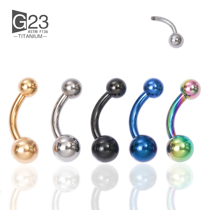 1PC 14G G23 Titanium Piercing Nose Ring Navel Surgical Belly Button Rings Navel Piercing Goth Ombligo Ball Nombril
1PC 14G G23 Titanium Piercing Nose Ring Navel Surgical Belly Button Rings Navel Piercing Goth Ombligo Ball Nombril