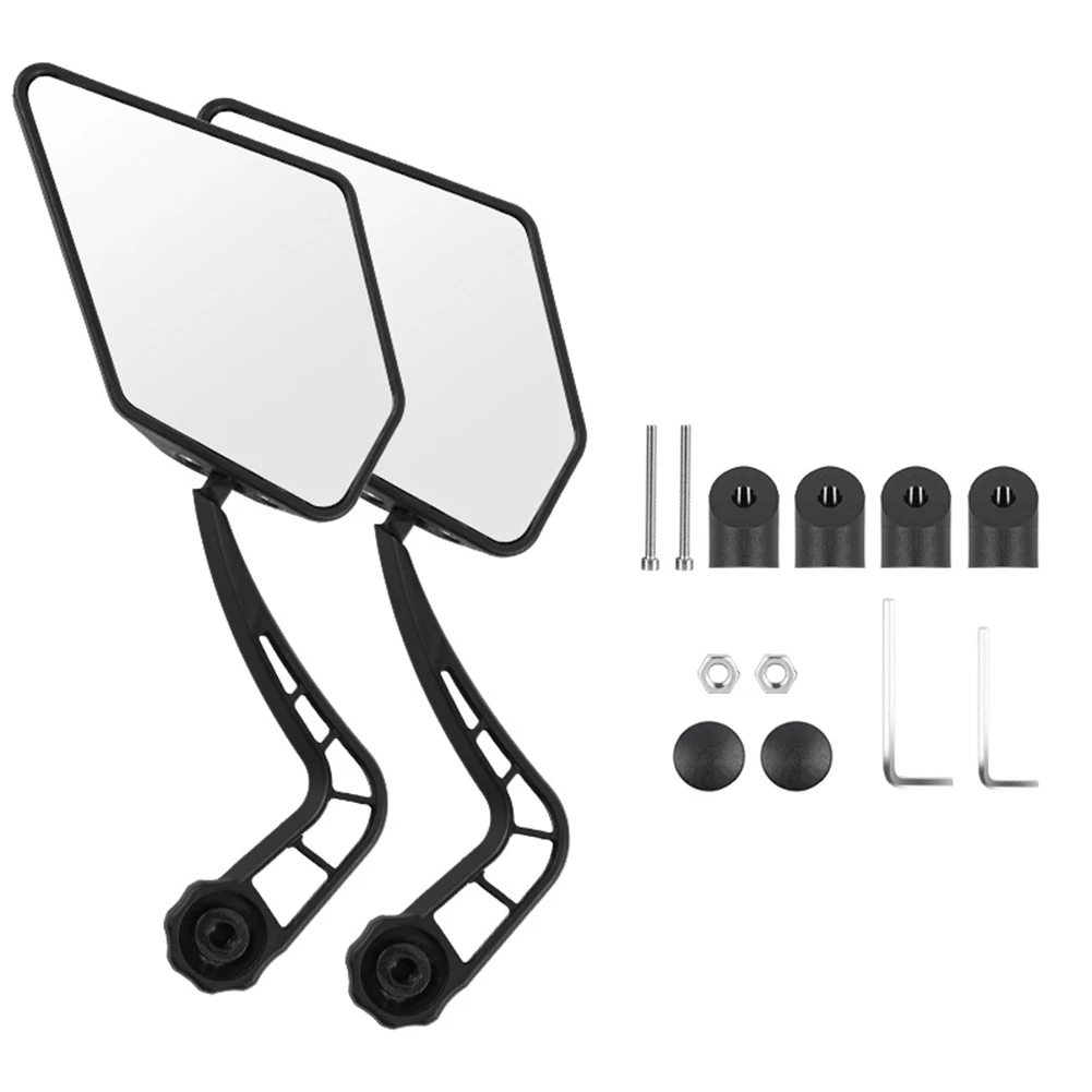 360° Adjustable MTB Mountain Bike Scooter Rear View Mirror Bicycle Handlebar Rear View Mirror For 17.2mm-20mm Pipe Glass Mirror
360° Adjustable MTB Mountain Bike Scooter Rear View Mirror Bicycle Handlebar Rear View Mirror For 17.2mm-20mm Pipe Glass Mirror