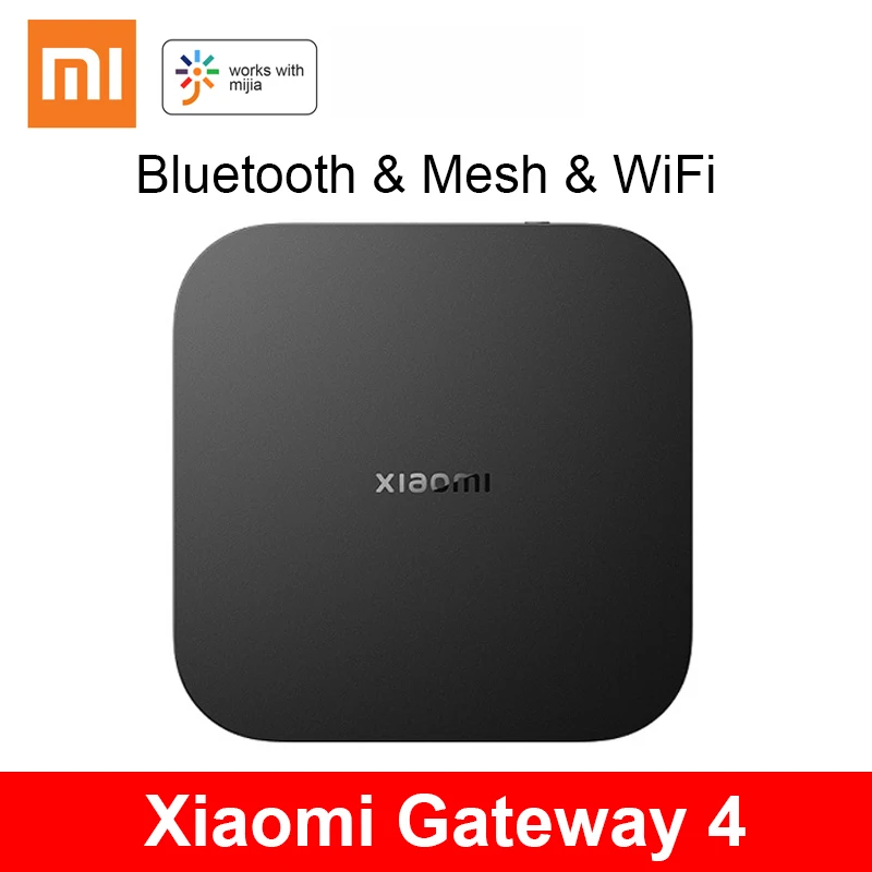 Xiaomi Gateway 4 Smart Central Hub Bluetooth Mesh Wireless Voice Control 5GHz 10/100Mbps Ethernet Port Hub Work With Mijia App
Xiaomi Gateway 4 Smart Central Hub Bluetooth Mesh Wireless Voice Control 5GHz 10/100Mbps Ethernet Port Hub Work With Mijia App