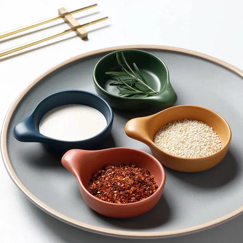 Simple Style Single Color Pattern Stylish Design Multipurpose Porcelain Side Dish Bowl Seasoning Dishes Soy Dipping Sauce Dishes
Simple Style Single Color Pattern Stylish Design Multipurpose Porcelain Side Dish Bowl Seasoning Dishes Soy Dipping Sauce Dishes