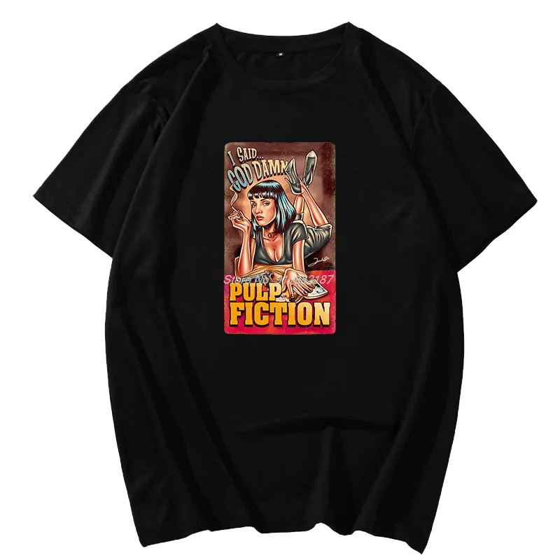 Футболка унисекс с изображением Мии Уоллеса и надписью чёртовой панции Тарантино, модные футболки с графическим рисунком, футболки, топы, ф...
Футболка унисекс с изображением Мии Уоллеса и надписью чёртовой панции Тарантино, модные футболки с графическим рисунком, футболки, топы, ф...