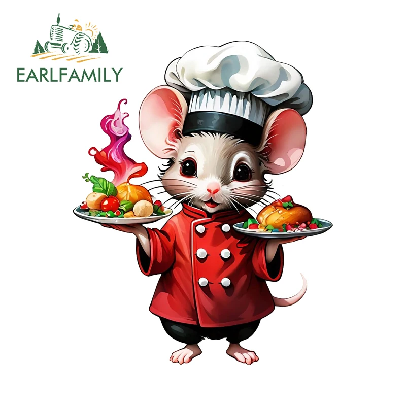 EARLFAMILY мышь шеф-повар украшения милые животные наклейки для автомобиля стены лобовое стекло гоночный дрифт водостойкая виниловая наклейка Стайлинг автомобиля 
EARLFAMILY мышь шеф-повар украшения милые животные наклейки для автомобиля стены лобовое стекло гоночный дрифт водостойкая виниловая наклейка Стайлинг автомобиля