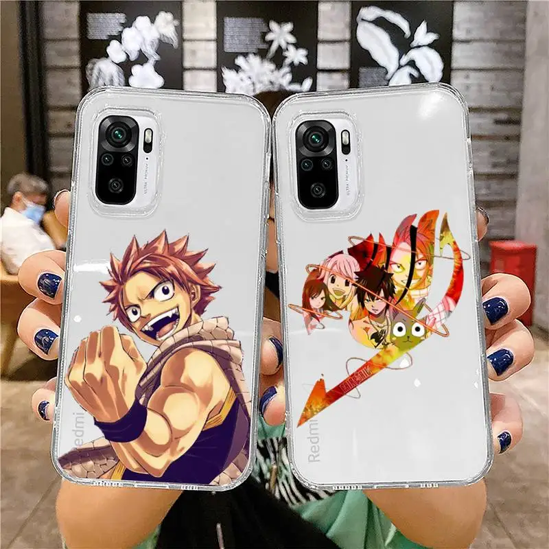 Japan anime FAIRY TAIL Phone Case Transparent for Xiaomi redmi note x f poco 10 11 9 7 8 3 i t s pro cover shell coque
Japan anime FAIRY TAIL Phone Case Transparent for Xiaomi redmi note x f poco 10 11 9 7 8 3 i t s pro cover shell coque