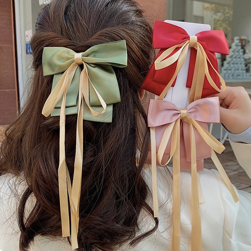 Korean Sweet Bows Hairpins Hair Clips For Girls Baby Accessories Summer Side Braided Mesh Headbands Barrettes
Korean Sweet Bows Hairpins Hair Clips For Girls Baby Accessories Summer Side Braided Mesh Headbands Barrettes