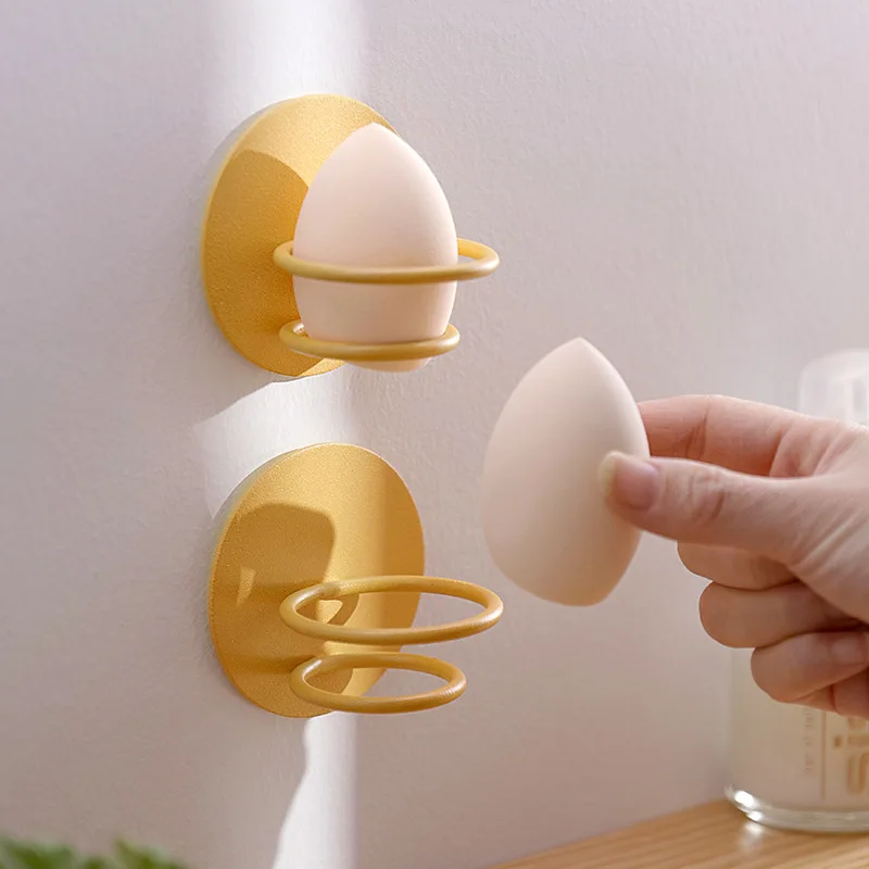Держатель для яиц, поворотный кронштейн, настенный органайзер для хранения губки для макияжа
Держатель для яиц, поворотный кронштейн, настенный органайзер для хранения губки для макияжа