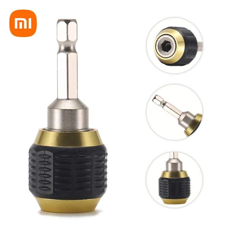 Быстросъемная муфта Xiaomi с шестигранным хвостовиком 1/4 дюйма, 50 мм, Быстросменные адаптеры для электродрелей, преобразователь, аксессуары для электроинструментов
Быстросъемная муфта Xiaomi с шестигранным хвостовиком 1/4 дюйма, 50 мм, Быстросменные адаптеры для электродрелей, преобразователь, аксессуары для электроинструментов