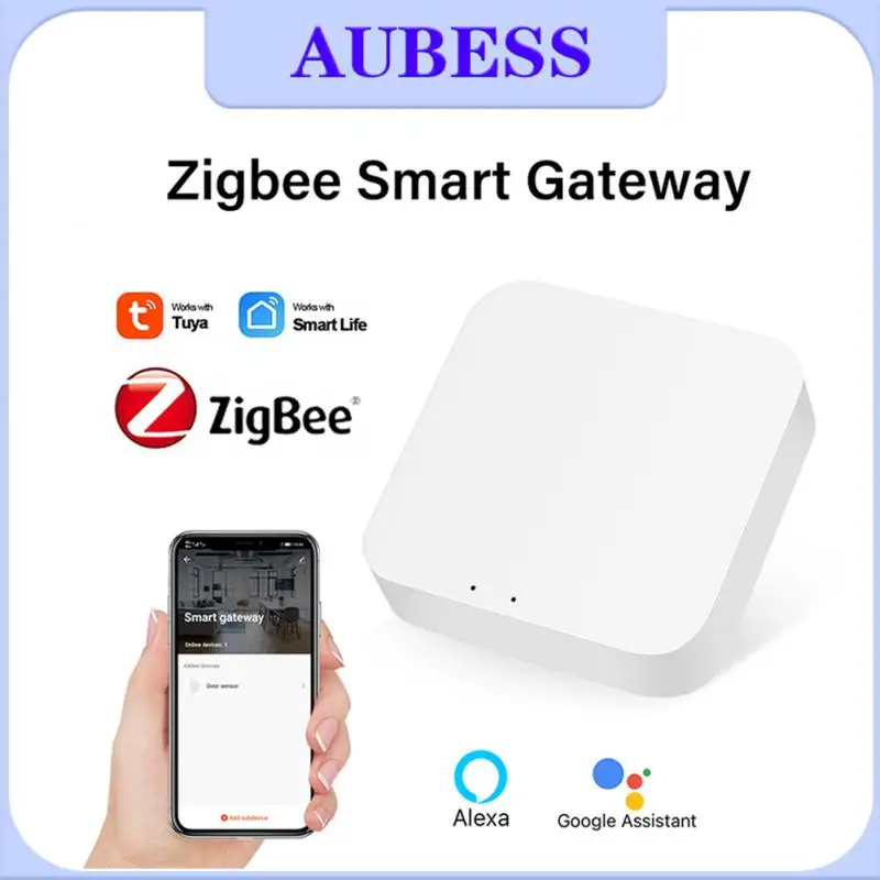Tuya Zigbee 3.0 Gateway HUB Wireless Smart Home Bridge Smart Life Remote Control Zigbee Protocol Works With Alexa Google Home
Tuya Zigbee 3.0 Gateway HUB Wireless Smart Home Bridge Smart Life Remote Control Zigbee Protocol Works With Alexa Google Home