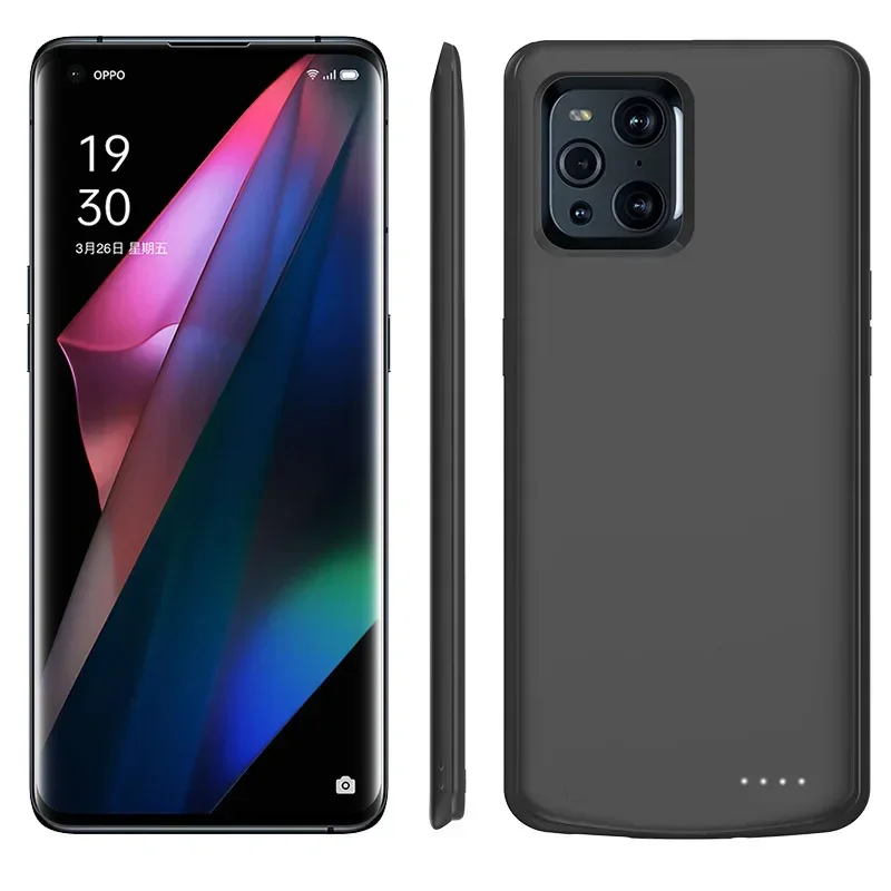 Suitable for Oppo FindX3/X3pro/X2/X2pro Back Clip Battery Mobile Power Charging Treasure Phone Case
Suitable for Oppo FindX3/X3pro/X2/X2pro Back Clip Battery Mobile Power Charging Treasure Phone Case