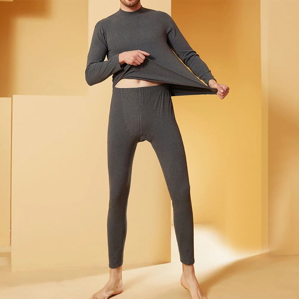 2pcs/set Men's Thermal Underwear Winter Elastic Fleece Lined Warm Long Johns Thermal Clothing Top Pants For Man
2pcs/set Men's Thermal Underwear Winter Elastic Fleece Lined Warm Long Johns Thermal Clothing Top Pants For Man