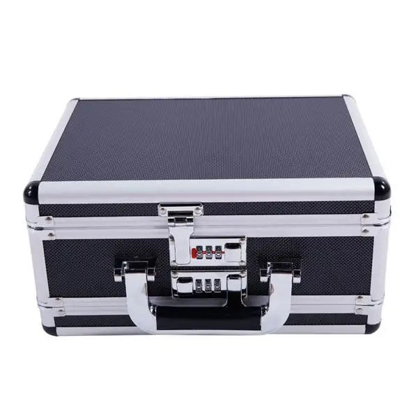 Aluminum New Framed Locking Gun Pistol HandGun Lock Box Hard Storage Carry Case Black
Aluminum New Framed Locking Gun Pistol HandGun Lock Box Hard Storage Carry Case Black