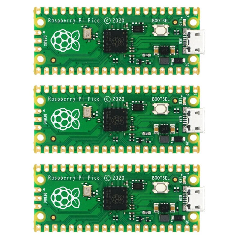 3X для Raspberry Pi Pico A, недорогая, высокопроизводительная плата микроконтроллера с гибкими цифровыми интерфейсами
3X для Raspberry Pi Pico A, недорогая, высокопроизводительная плата микроконтроллера с гибкими цифровыми интерфейсами