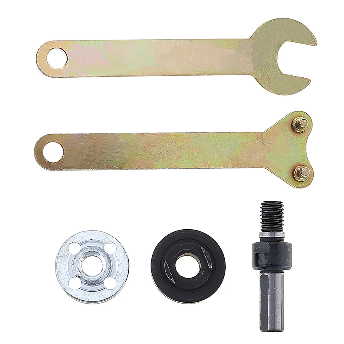 Metal Material 5pcs/set Angle Grinder Accessories Set with Connecting Rod and Small Wrench for Conversion Angle Grinding Tool
Metal Material 5pcs/set Angle Grinder Accessories Set with Connecting Rod and Small Wrench for Conversion Angle Grinding Tool