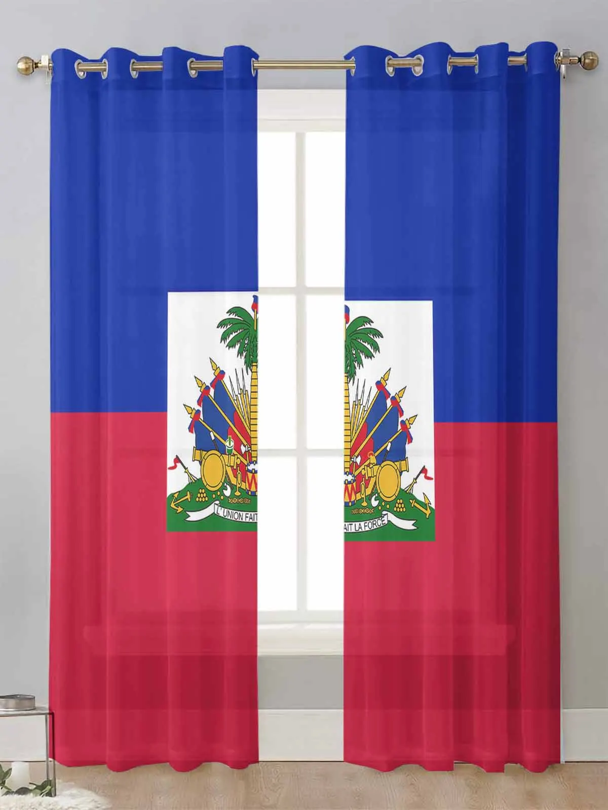 Haiti National Flag Day Blue Red Sheer Curtains For Living Room Window Voile Tulle Curtain Cortinas Drapes Home Decor
Haiti National Flag Day Blue Red Sheer Curtains For Living Room Window Voile Tulle Curtain Cortinas Drapes Home Decor