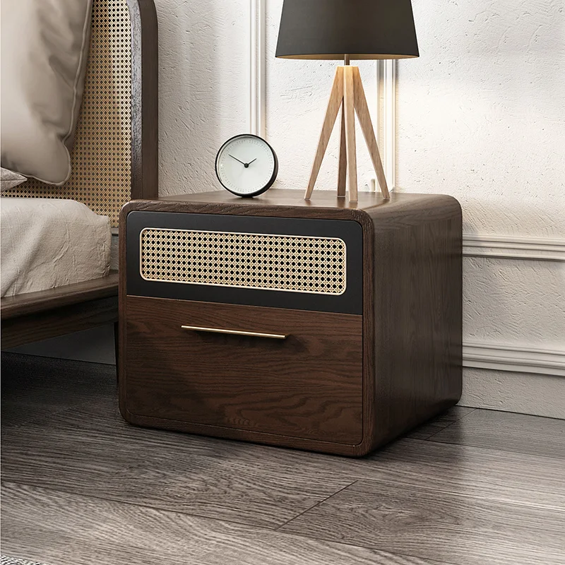 Nordic Vintage Rattan Nightstands Luxury Living Room Large Capacity Storage Cabinet Bedroom Bedside Table Furniture Bed Tables
Nordic Vintage Rattan Nightstands Luxury Living Room Large Capacity Storage Cabinet Bedroom Bedside Table Furniture Bed Tables