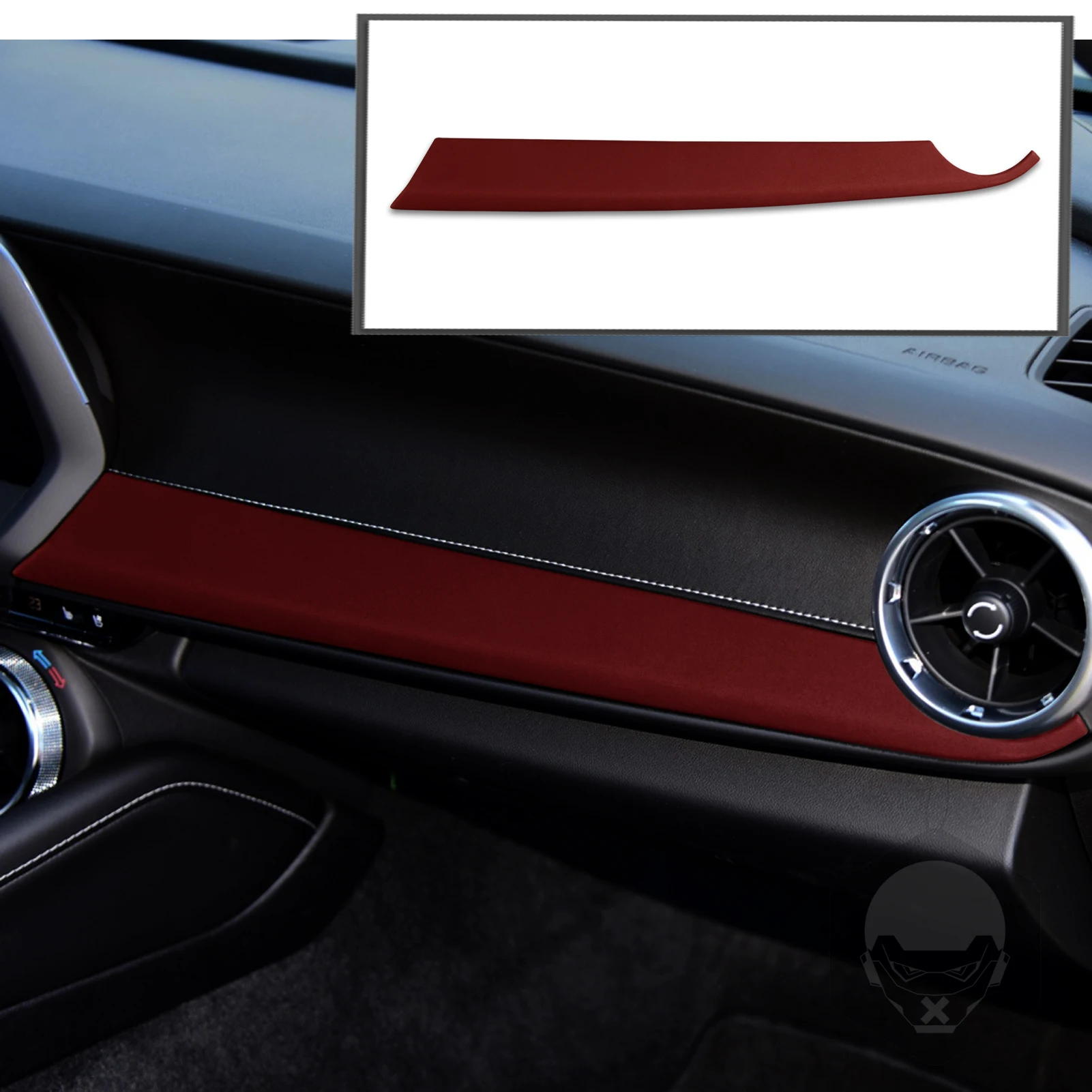 Декоративная отделка пассажирской панели, наклейка на обложку для Chevrolet Camaro 2016, 2017, 2018, 2019, 2020, аксессуары для салона автомобиля из АБС-кожи
Декоративная отделка пассажирской панели, наклейка на обложку для Chevrolet Camaro 2016, 2017, 2018, 2019, 2020, аксессуары для салона автомобиля из АБС-кожи