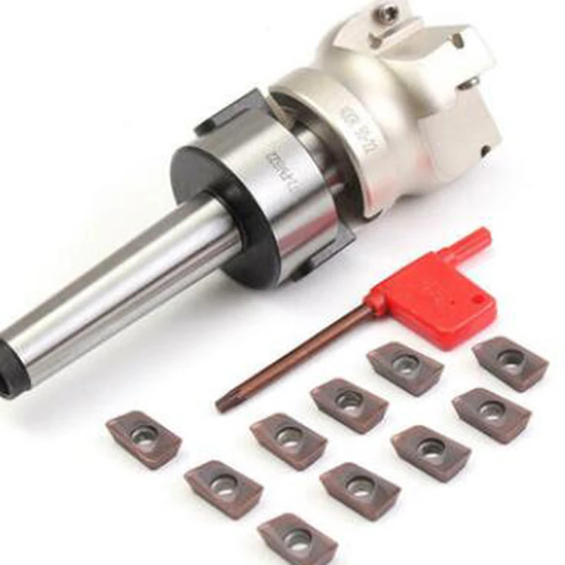 New Mill Cutter MT2 MT3 50 Cutter Head + 4 Cutters APMT1604 CNC Mill Milling Cutter Insert Kit Machine Tools
New Mill Cutter MT2 MT3 50 Cutter Head + 4 Cutters APMT1604 CNC Mill Milling Cutter Insert Kit Machine Tools