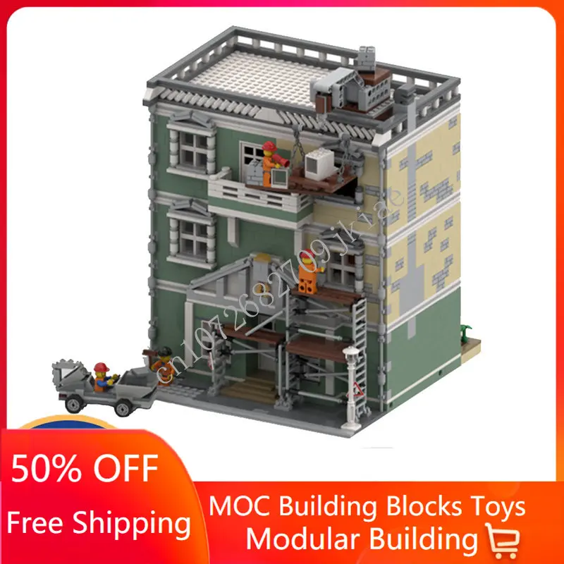 3729PCS Customized MOC Modular Renovation At The Townhouse Model Building Blocks Bricks Children birthday toys Christmas gifts
3729PCS Customized MOC Modular Renovation At The Townhouse Model Building Blocks Bricks Children birthday toys Christmas gifts