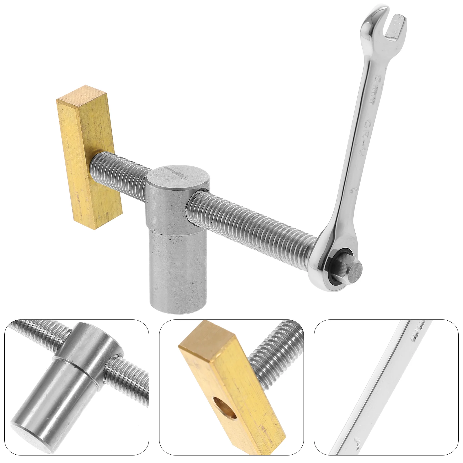 Workbench Dog Hole Clamp Adjustable Woodworking Clamp Heavy Duty Clamp Tool(3/4 inch)
Workbench Dog Hole Clamp Adjustable Woodworking Clamp Heavy Duty Clamp Tool(3/4 inch)