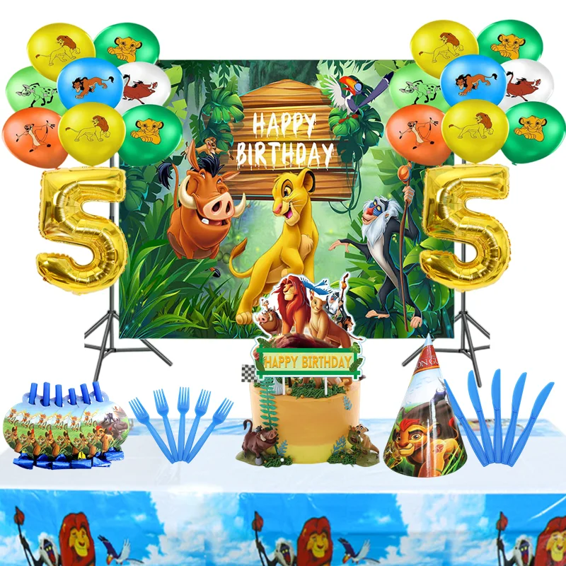 Kids Birthday Party Supplies Balloons Set Cartoon Jungle Lion Boys Girls Holiday Theme Decoration Disposable Paper Cup Napkin
Kids Birthday Party Supplies Balloons Set Cartoon Jungle Lion Boys Girls Holiday Theme Decoration Disposable Paper Cup Napkin
