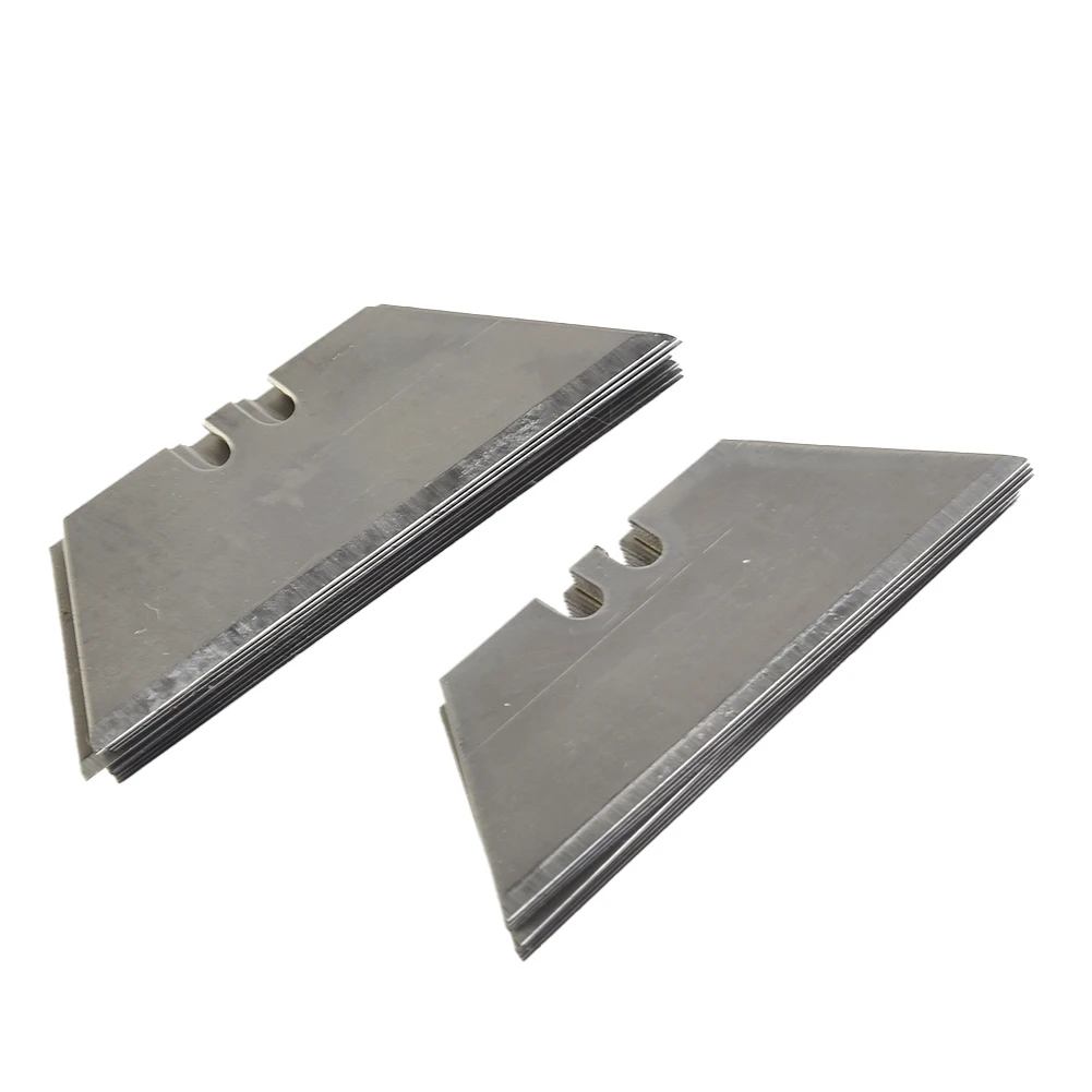 Hand Tools Trapezoidal Blade Multifunction Replacement Blade Silver 20Pcs/Set 60×18mm Carbon Steel Cutter Tool
Hand Tools Trapezoidal Blade Multifunction Replacement Blade Silver 20Pcs/Set 60×18mm Carbon Steel Cutter Tool