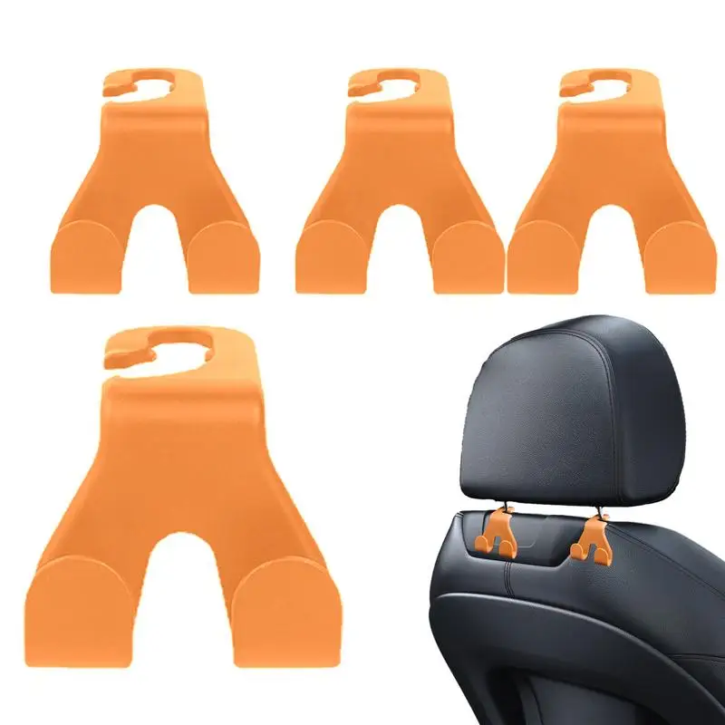 Крючок на подголовник автомобильного сиденья, 4 шт., универсальный держатель для сумки, прочная организация и хранение в автомобиле, аксессуары для RV, SUV, Sedan, грузовиков 
Крючок на подголовник автомобильного сиденья, 4 шт., универсальный держатель для сумки, прочная организация и хранение в автомобиле, аксессуары для RV, SUV, Sedan, грузовиков