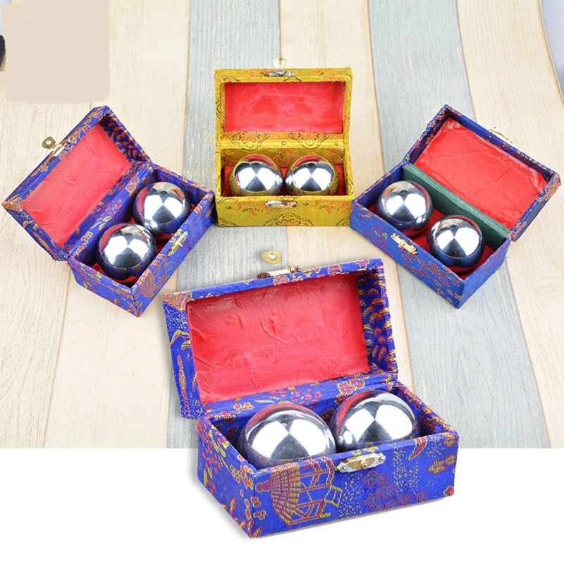 Chinese Traditional Handball Exercise Baoding Balls Stress Relaxation Therapy Massage Wrist Health Ball Fitness Balls
Chinese Traditional Handball Exercise Baoding Balls Stress Relaxation Therapy Massage Wrist Health Ball Fitness Balls