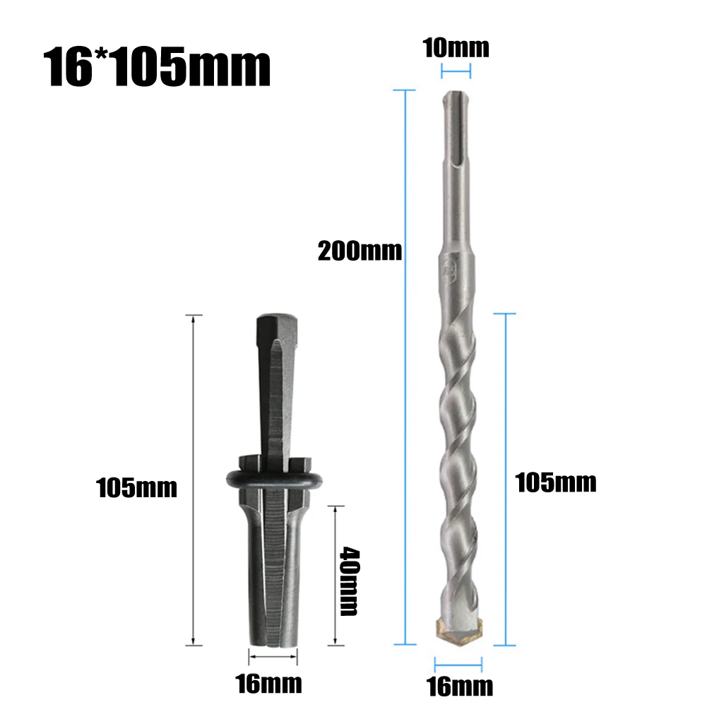 2pcs Rock Stone Splitters With 10mm SDS-PLUSDrill Bit Metal Plug Wedges Concrete Rock Splitters Stone Splitting Tool Drilling
2pcs Rock Stone Splitters With 10mm SDS-PLUSDrill Bit Metal Plug Wedges Concrete Rock Splitters Stone Splitting Tool Drilling