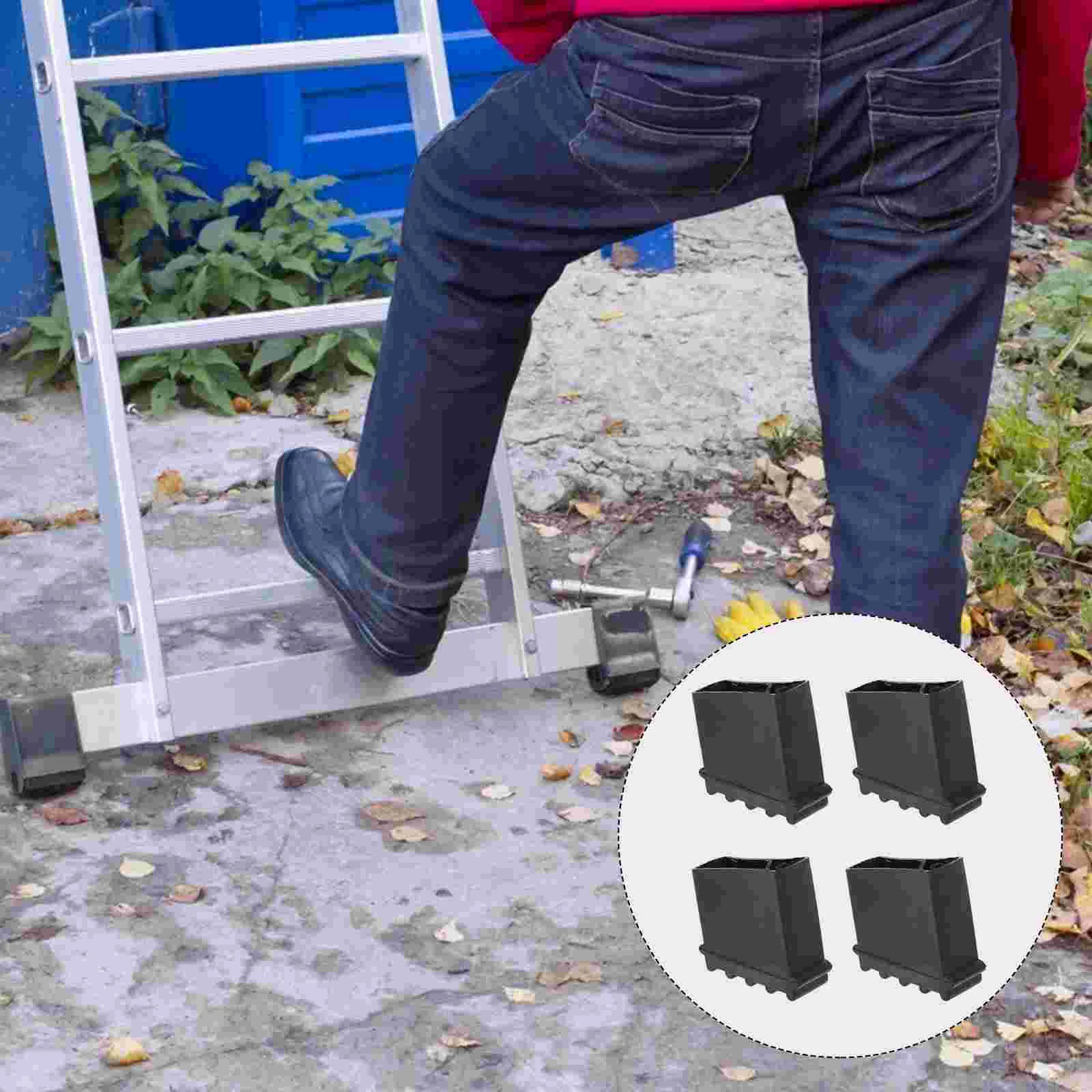 4 Pcs Floor Mat Skid-proof Pad Ladder Protector Furniture Leg Pads Rubber Plastic Decking Non-skid Boots
4 Pcs Floor Mat Skid-proof Pad Ladder Protector Furniture Leg Pads Rubber Plastic Decking Non-skid Boots