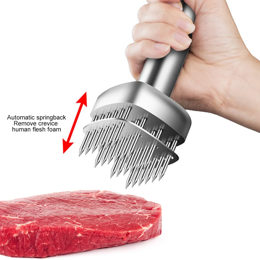 304 Stainless Steel Professional Meat Grinder Machine Needle Portable Meat Hammer Kitchen Household Pork Chop Cooking Tools
304 Stainless Steel Professional Meat Grinder Machine Needle Portable Meat Hammer Kitchen Household Pork Chop Cooking Tools