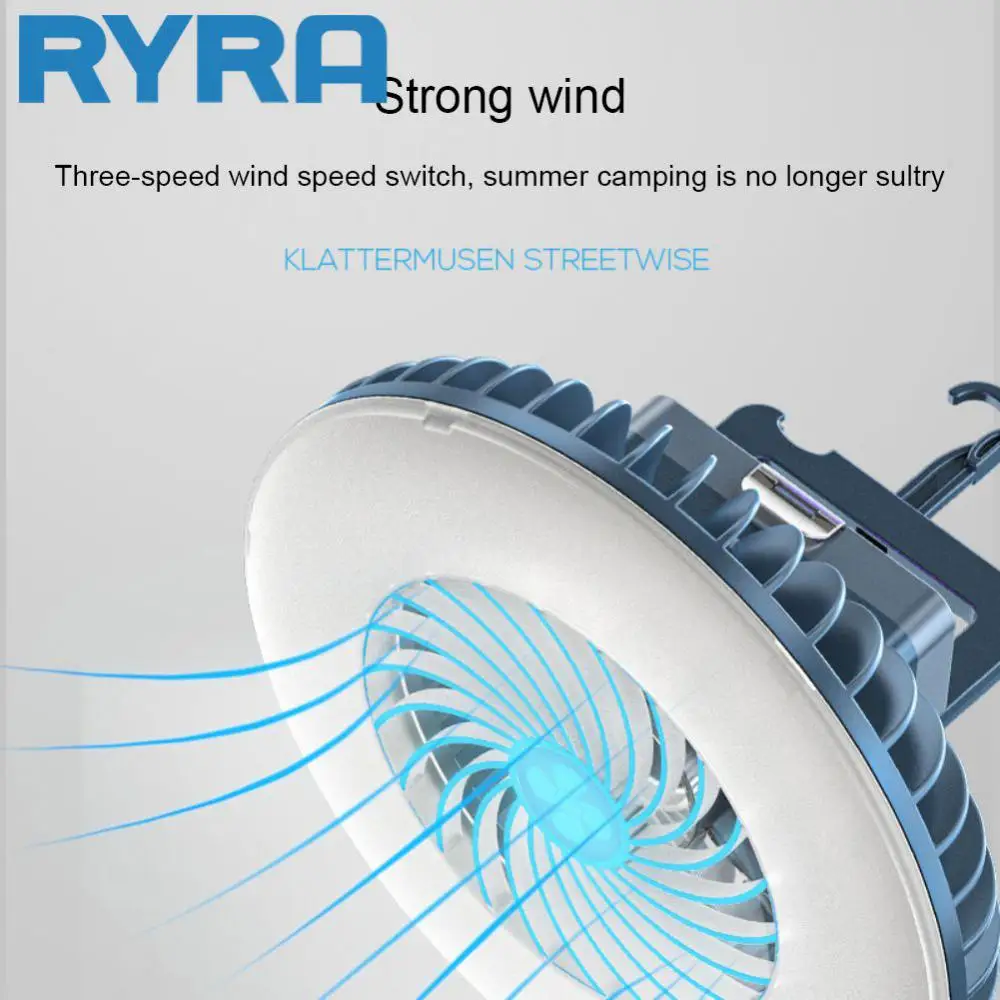Fan Tent Light Outdoor Emergency Lamp Chandeliers Silent Invisible Fan Usb Rechargeable Dropshipping For Hiking Camping Portable
Fan Tent Light Outdoor Emergency Lamp Chandeliers Silent Invisible Fan Usb Rechargeable Dropshipping For Hiking Camping Portable